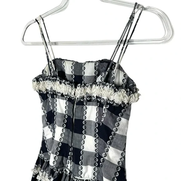 Vintage | 1950’s True Vintage Lou-Ette California Gigham Ruffle and Lace Dress - Picture 15 of 15